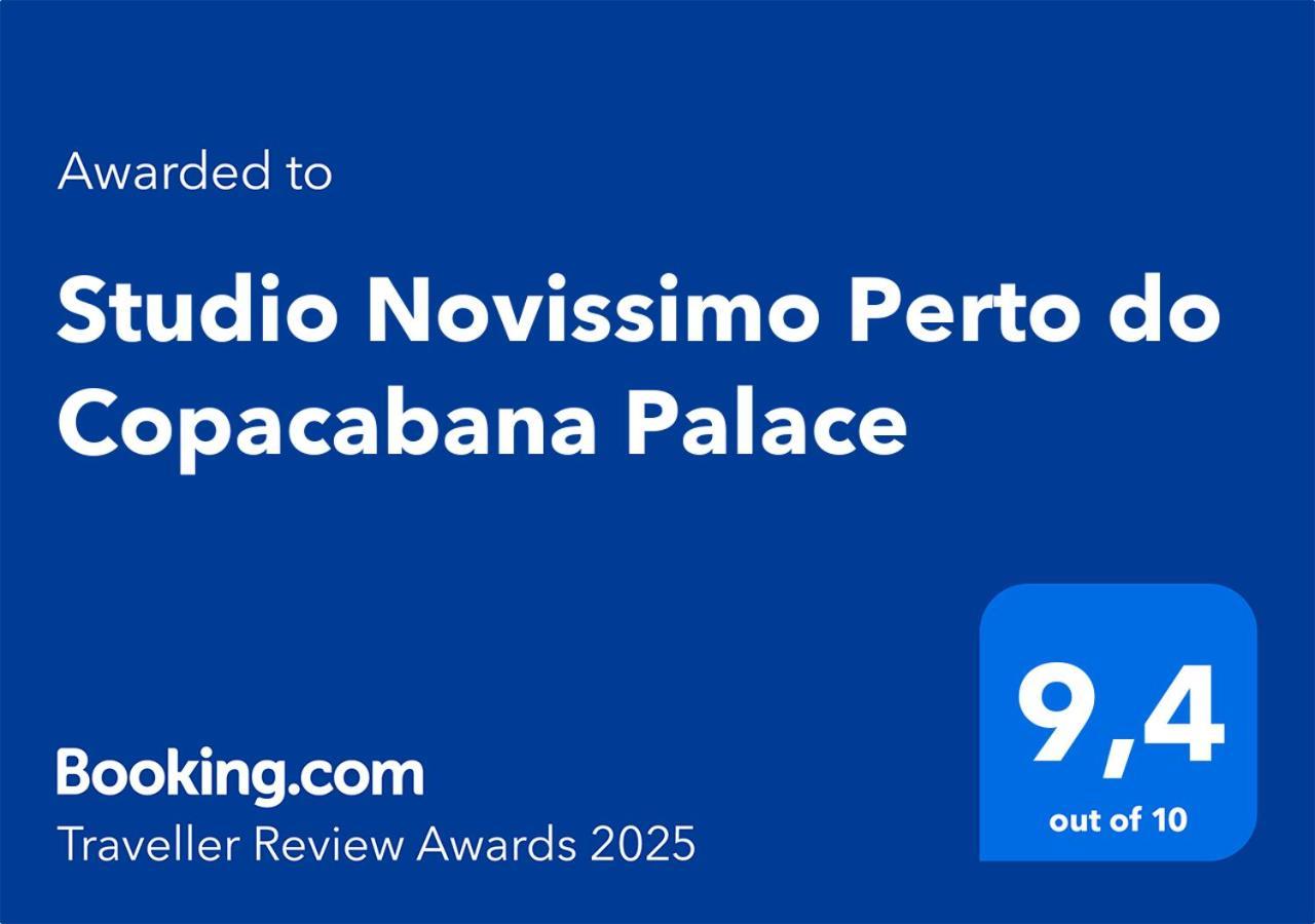 Studio Novissimo Perto Do Copacabana Palace Rio de Janeiro Exterior photo